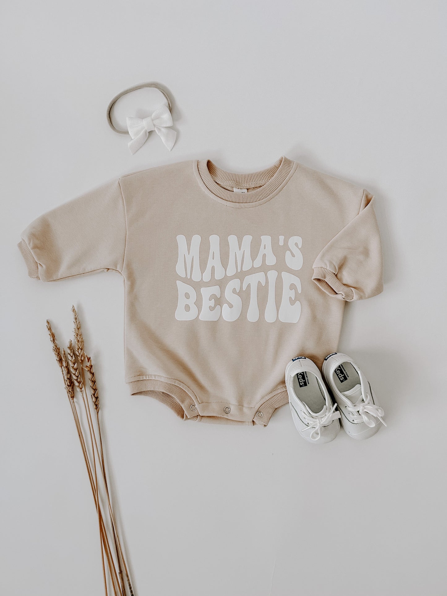 Mama’s Bestie Bubble Romper- Pre Order