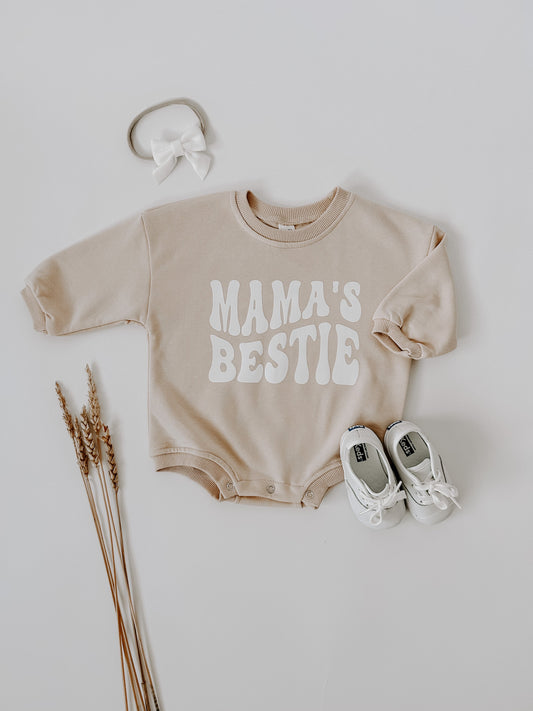 Mama’s Bestie Bubble Romper- Pre Order