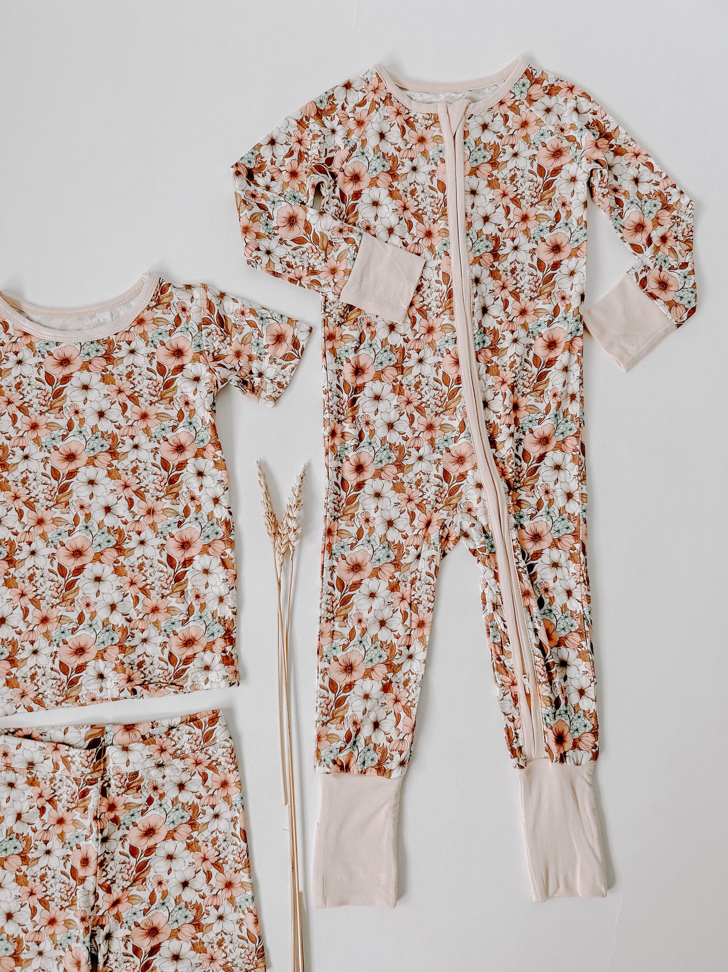 Lotus Floral Bamboo Pajamas - PRE ORDER