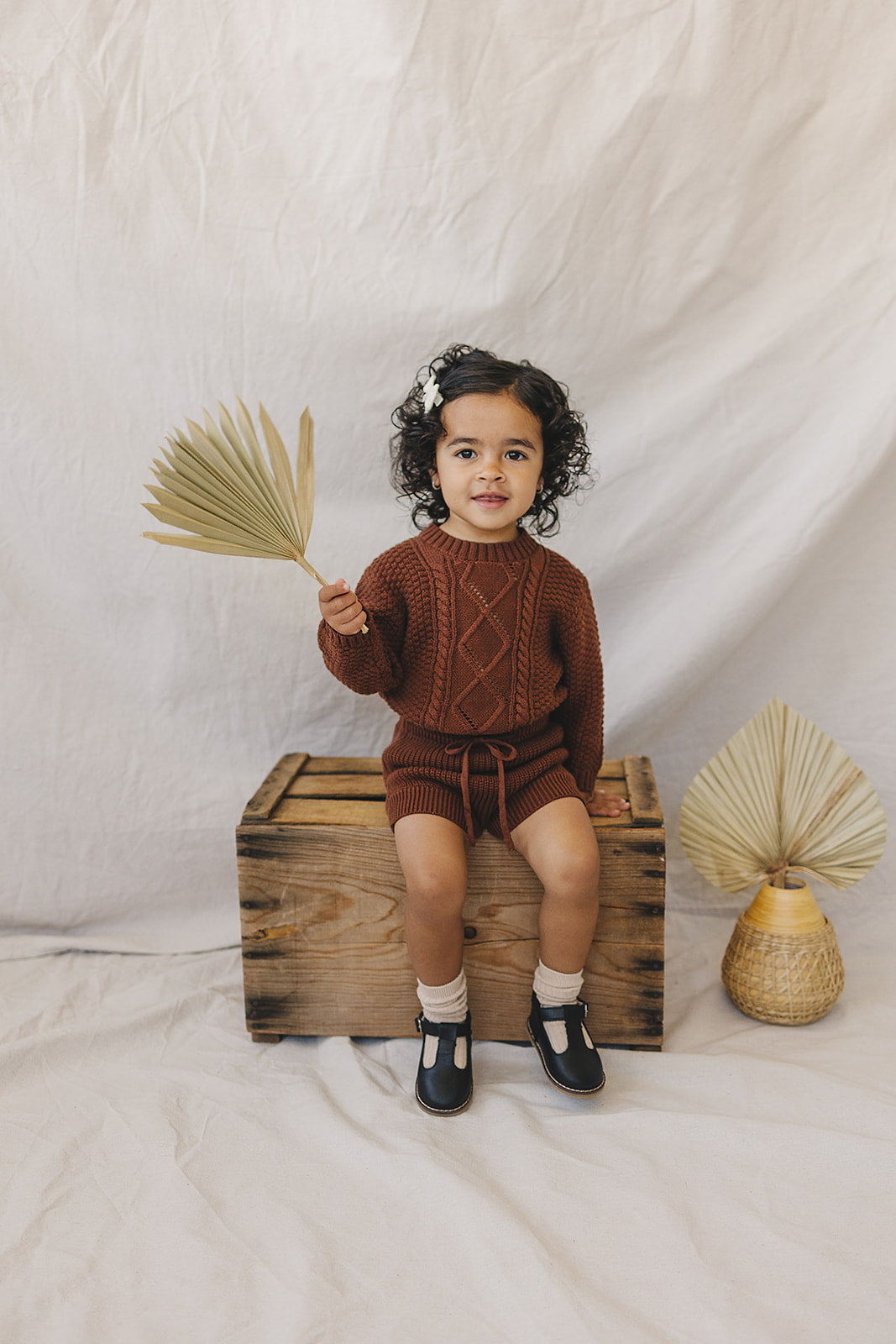 Dark Rust Knit Bloomers